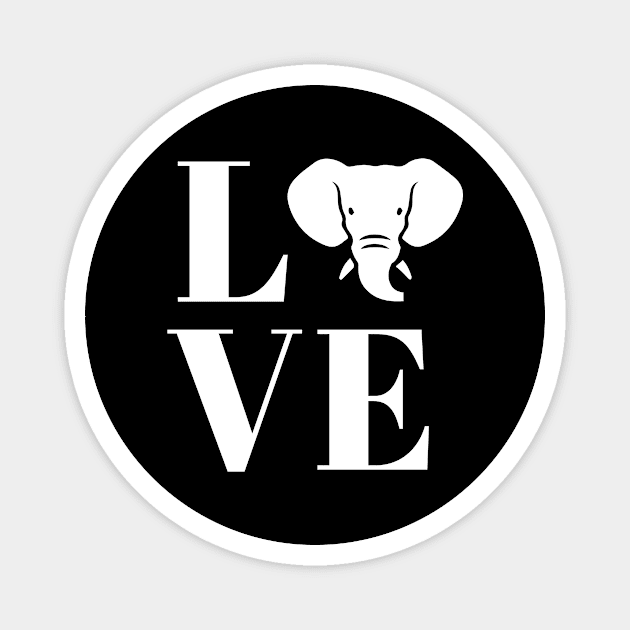 Elephant lover Magnet by martinroj